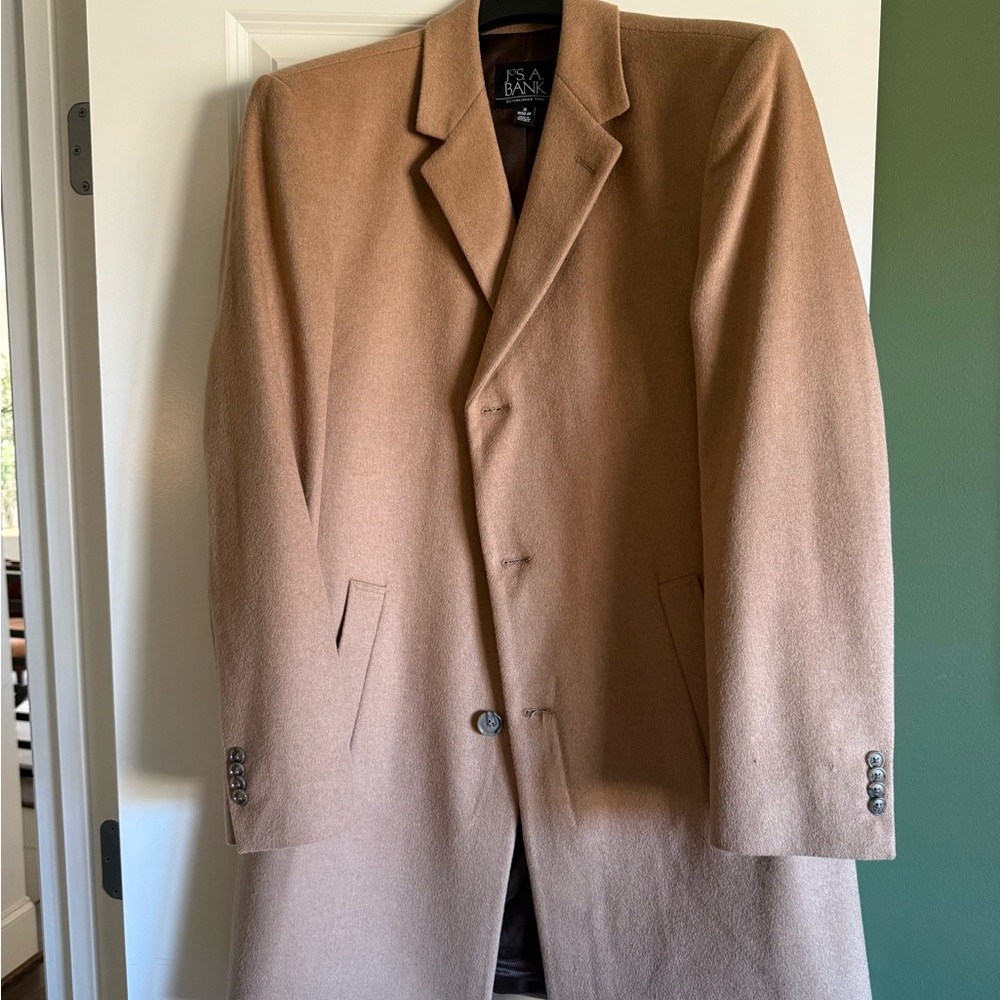 Jos. A. Bank Camel Overcoat